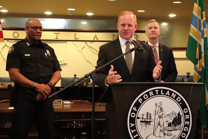 Portland Police Chief Chuck Lovell Will Step Down, as Mayor Announces Interim Chief